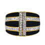 Women's 14K Gold Plated Ring in Sterling Silver