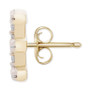 Diamond Initial E Single Stud Earring (1/20 ct. t.w.) in 14k Gold, Created for Macy's