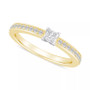 Diamond Princess Engagement Ring (1/2 ct. t.w.) in 14k Gold