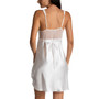 Sonya Embellished Bridal Satin Chemise Nightgown