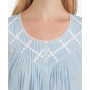 Cotton Lace-Trim Short Nightgown