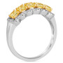 Couture® Sunny Yellow Diamond (7/8 ct. t.w.) & Vanilla Diamond (1/8 ct. t.w.) Ring in 14k Gold & Platinum
