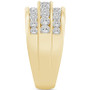 Diamond Triple Row Band (3/4 ct. t.w.) in 14k Gold