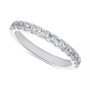 Diamond French Pavé Wedding Band (1/2 ct. t.w.) in 14k White, Yellow or Rose Gold