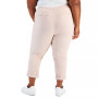 Plus Size Pull-On Cuffed Twill Ankle Pants, Created for Macy's