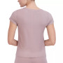 Women's Ribbed Short-Sleeve Baby Sleep Tee