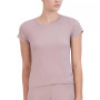 Women's Ribbed Short-Sleeve Baby Sleep Tee