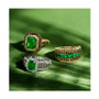 New Emerald (1-1/5 ct. t.w.) & Diamond (1 ct. t.w.) Statement Ring in 14k White Gold