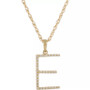 Diamond (1/10 ct. t.w.) Initial Pendant Necklace in 10k Gold, 16" + 2" extender