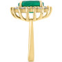 EFFY® Emerald (2-1/2 ct. t.w.) & Diamond (7/8 ct. t.w.) Halo Ring in 14k Gold