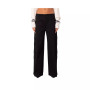 Women's Low Rise Wide Leg Cargo Pants With Double Belt Loops