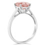 Morganite (2-1/2 ct. t.w.) Ring in 14K White Gold