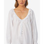 Women's Cotton Long Sleeve Sleepshirt Nightgown