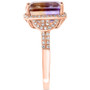 Ametrine (4-1/2 ct. t.w.) & Diamond (1/3 ct. t.w.) in 14k Rose Gold