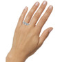 Diamond 3-Stone Ring (1 1/2 ct. t.w.) in 14k White Gold