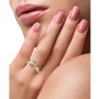 EFFY® Multi-Gemstone Bypass Ring (2-1/2 ct. t.w.) in 14k Gold