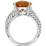 EFFY® Citrine Statement Ring (9 ct. t.w.) in Sterling Silver & 18k Gold-Plate (Also in Amethyst)