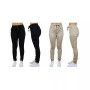 Women's Basic Stretch Twill Joggers, Pack of 2