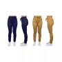 Women's Basic Stretch Twill Joggers, Pack of 2