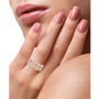EFFY® Diamond Bezel Openwork Ring (1/4 ct. t.w.) in 14k Rose Gold