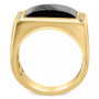 EFFY® Men's Onyx & White Sapphire (4-1/3 ct. t.w.) Ring