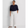 Plus-Size Linen Wide-Leg Pants