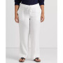 Plus-Size Linen Wide-Leg Pants