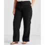 Plus-Size Linen Wide-Leg Pants