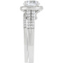 Cubic Zirconia Bridal Set in Sterling Silver (4 ct. t.w.)