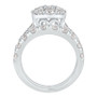 Diamond Cluster 3-Pc. Bridal Set (4 ct. t.w.) in 14k White Gold