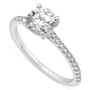GIA Certified Diamond Engagement Ring (1-1/4 ct. t.w.) in 14k White Gold