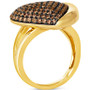 GODIVA x Le Vian® Chocolate Diamond Heart Ring (1-1/5 ct. t.w.) in 14k Gold