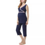 Kimi & Kai Penny Maternity Nursing Pajama Set