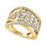 EFFY® Diamond Baguette Cluster Ring (7/8 ct. t.w.) in 14k Gold