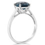 London Topaz (3-5/8 ct. t.w.) Ring in 14K White Gold