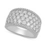 Diamond Pavé Band (3 ct. t.w.) in 10k White Gold