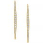 Diamond Graduated Medium Hoop Earrings (1-1/2 ct. t.w.)