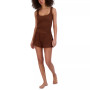 Women's Scoop-Neck Chenille Sleep Tank Top & Shorts Sleep Separates
