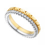Sterling Silver Monogram Band Ring