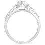 EFFY® Diamond Round Halo Cluster Ring (7/8 ct. t.w.) in 14k White Gold