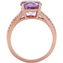 Pink Amethyst (2-1/2 ct. t.w.) & Diamond (1/10 ct. t.w.) in 14k Rose Gold