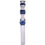 Sapphire (1/2 ct. t.w.) and Diamond Accent Band in 14k White Gold