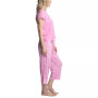 Women's Super Soft 2-Pc. T-Shirt & Capri Pajama Set