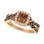 Chocolatier® Diamond Ring (1-1/6 ct. t.w.) in 14k Rose Gold