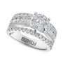 EFFY® Diamond Multi-Row Engagement Ring (2 ct. t.w.) in 14k White Gold