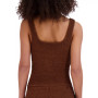 Women's Scoop-Neck Chenille Sleep Tank Top