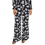 Women's Floral-Print Pull-On Pants