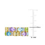 Multi-Gemstone Double Row Statement Ring (5-1/4 ct. t.w.) in 18k Gold-Plated Sterling Silver