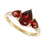 Garnet (2-3/4 ct. t.w.) & Diamond (1/20 ct. t.w.) Ring in 14k Gold