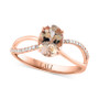 Morganite (1 ct. t.w.) & Diamond Accent Ring in 14k Rose Gold